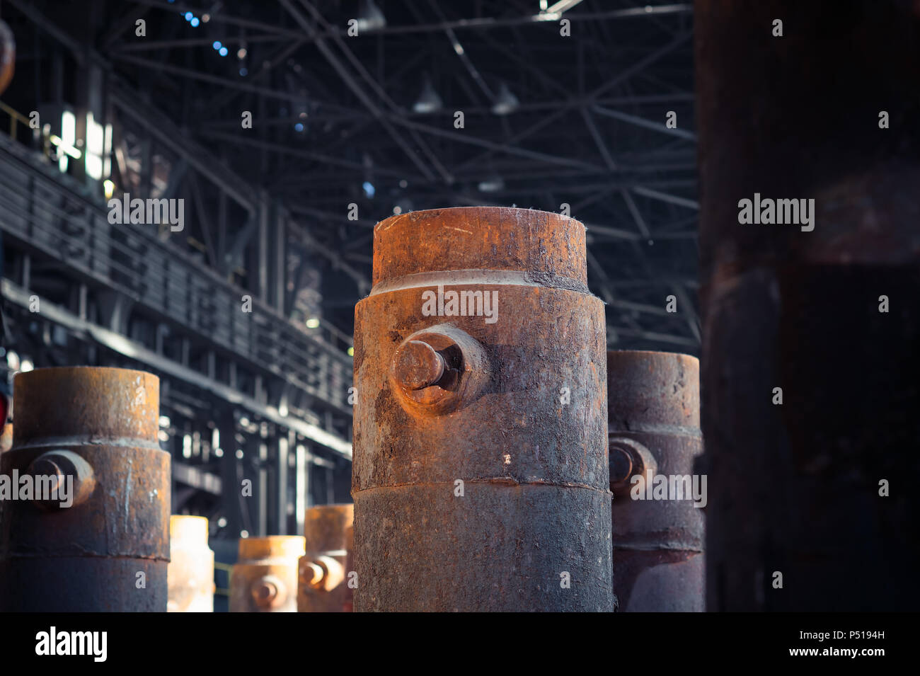 Preforma metallica per provvedere alla rifusione Foto Stock
