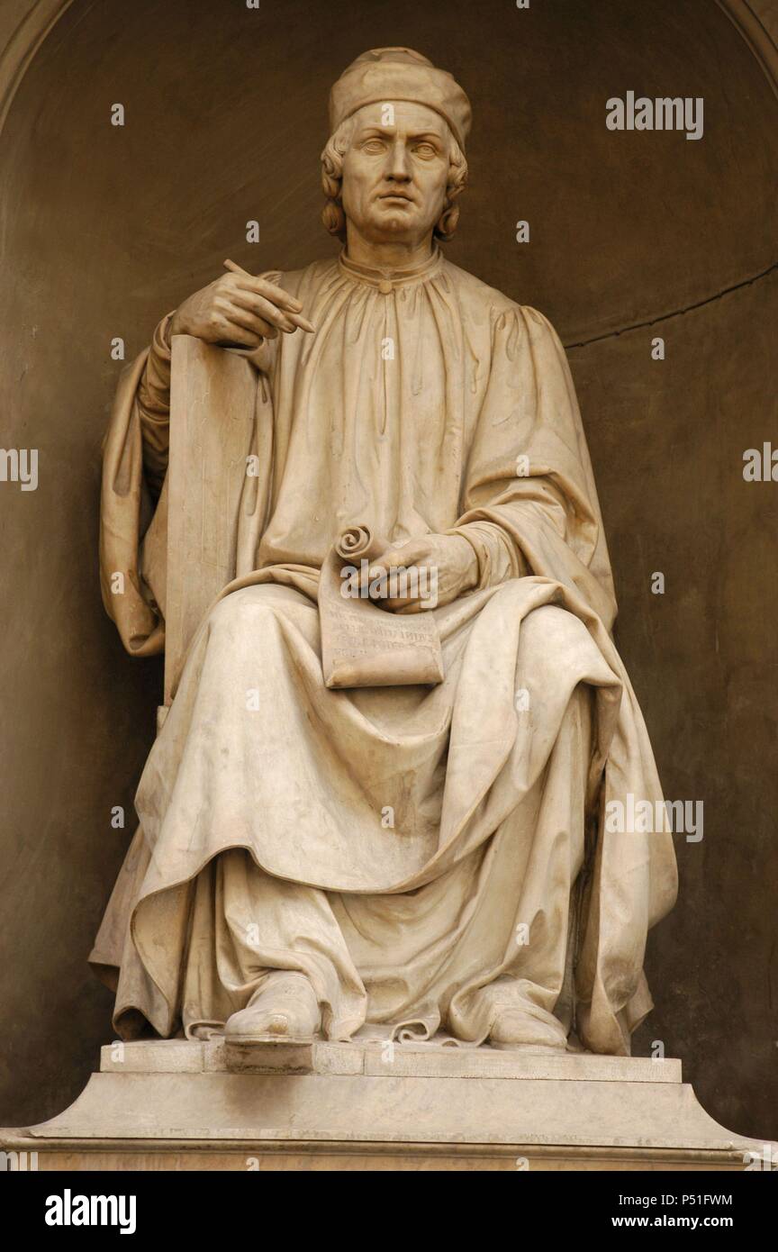 ARTE gotico. ITALIA. ARNOLDO DI CAMBIO. Arquitecto italiano del siglo XIII. Florencia. Italia. Foto Stock