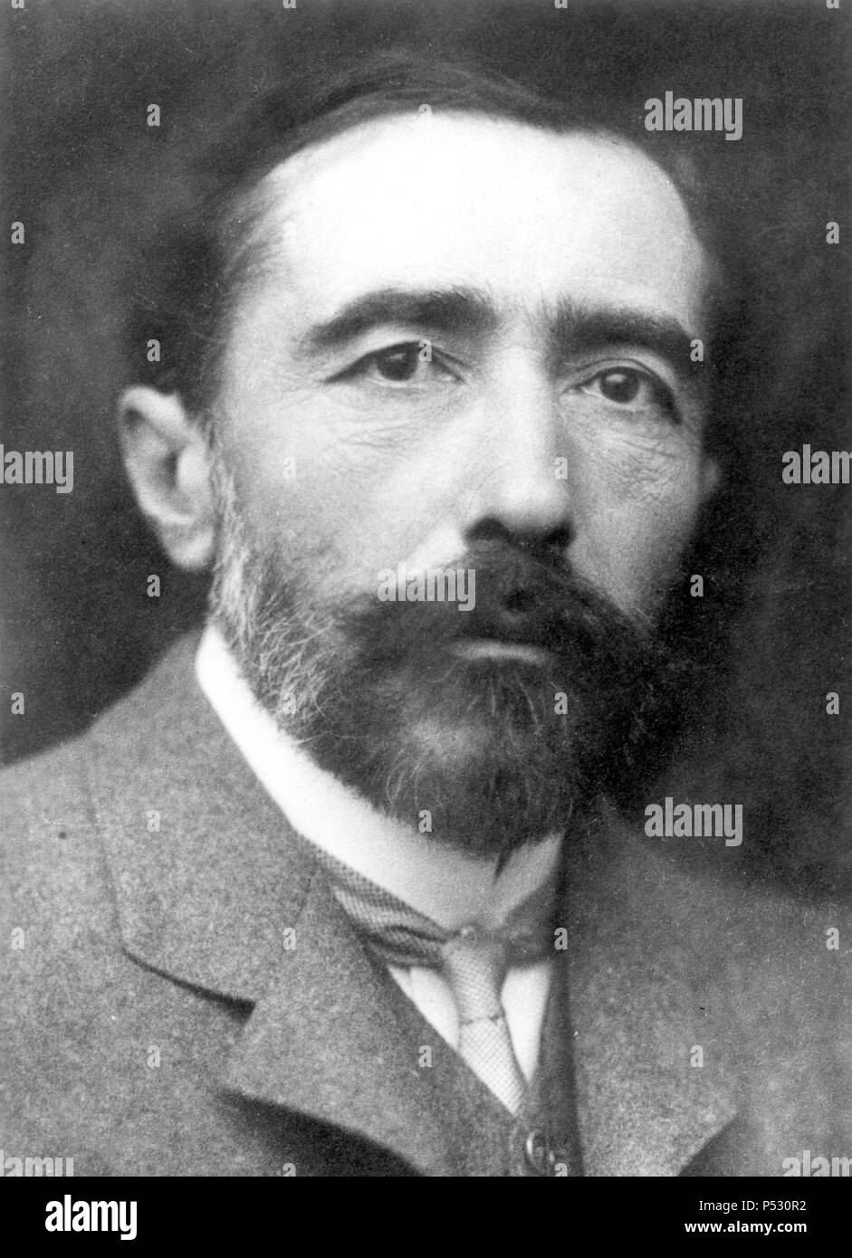 Romanziere inglese Joseph Conrad nel 1904. Foto Stock