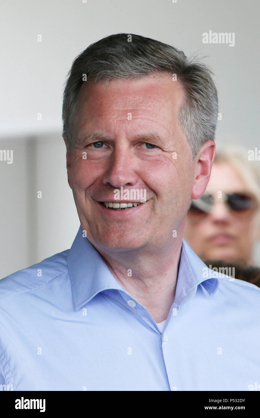 Hannover, Bassa Sassonia, Christian Wulff, politico Foto Stock