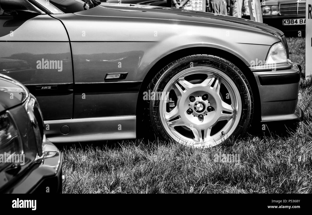 Retrò BMW M3 E36 auto sportiva Foto Stock