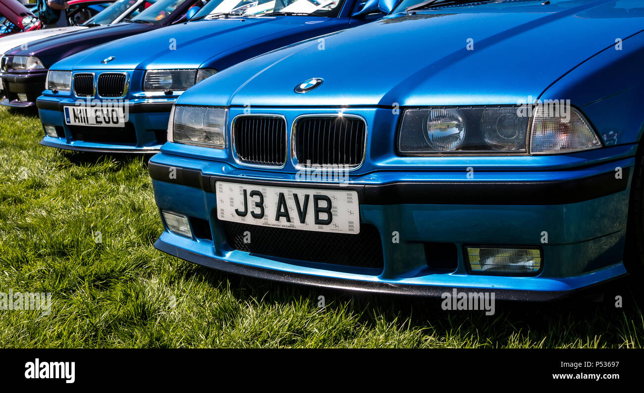 Retrò BMW M3 E36 auto sportiva Foto Stock