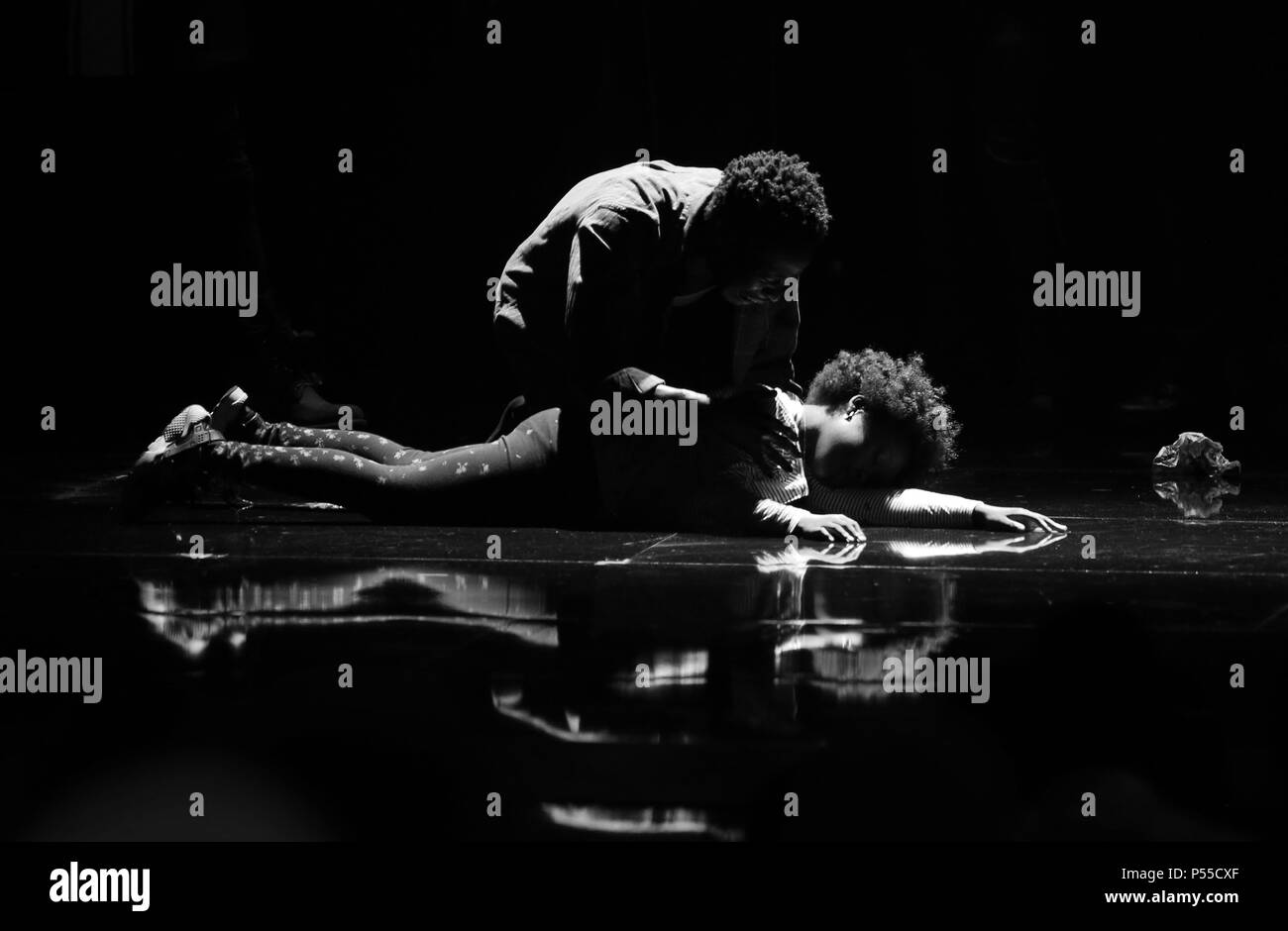 Los Angeles, Ca, Stati Uniti d'America. Il 24 giugno 2018. Atmosfera, al 2018 BET Awards - Spettacolo presso il Microsoft Theatre di Los Angeles, la California il 24 giugno 2018. Credito: Faye Sadou/media/punzone Alamy Live News Foto Stock