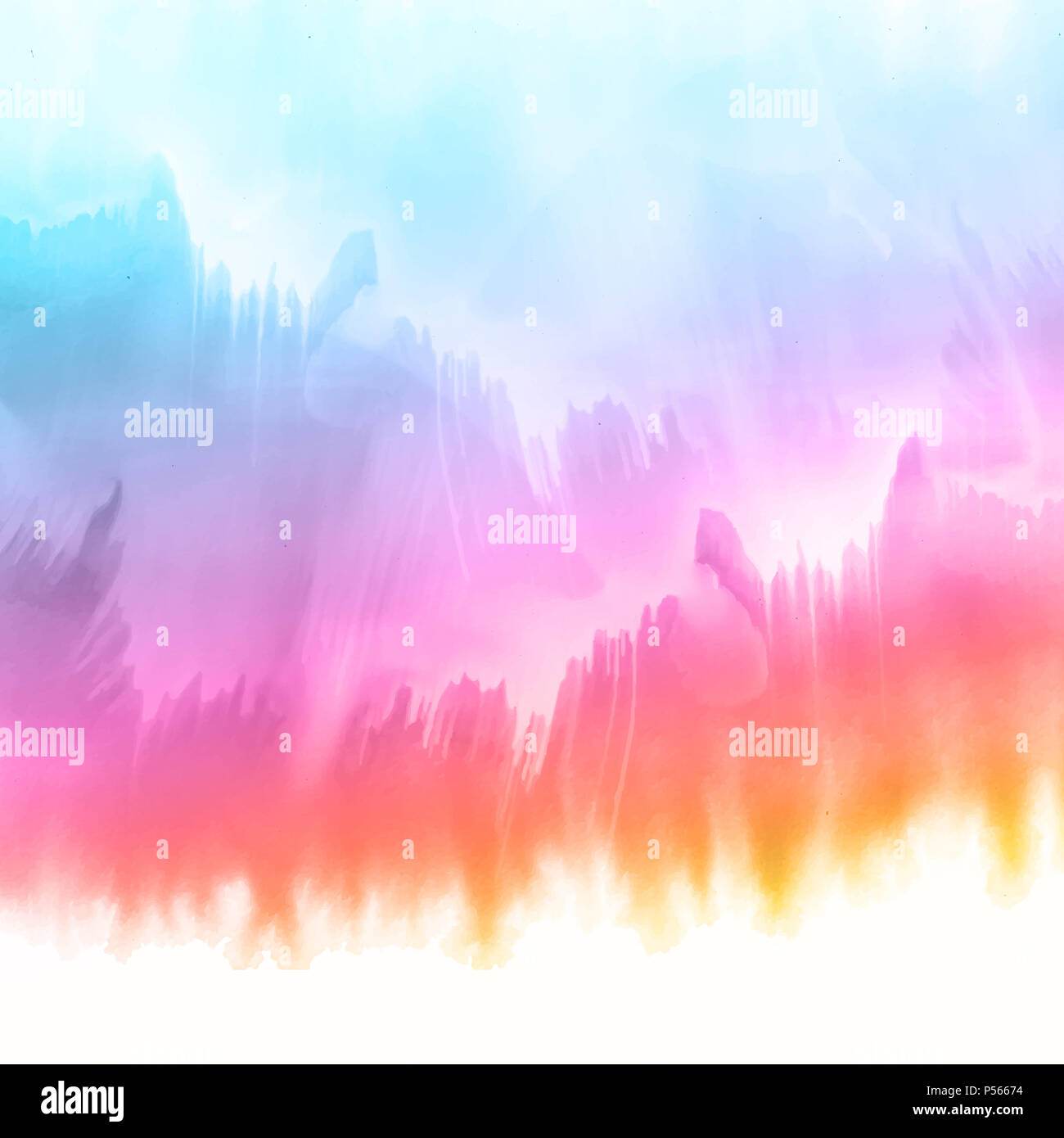 Sfondo astratto con texture ad acquerello Foto Stock