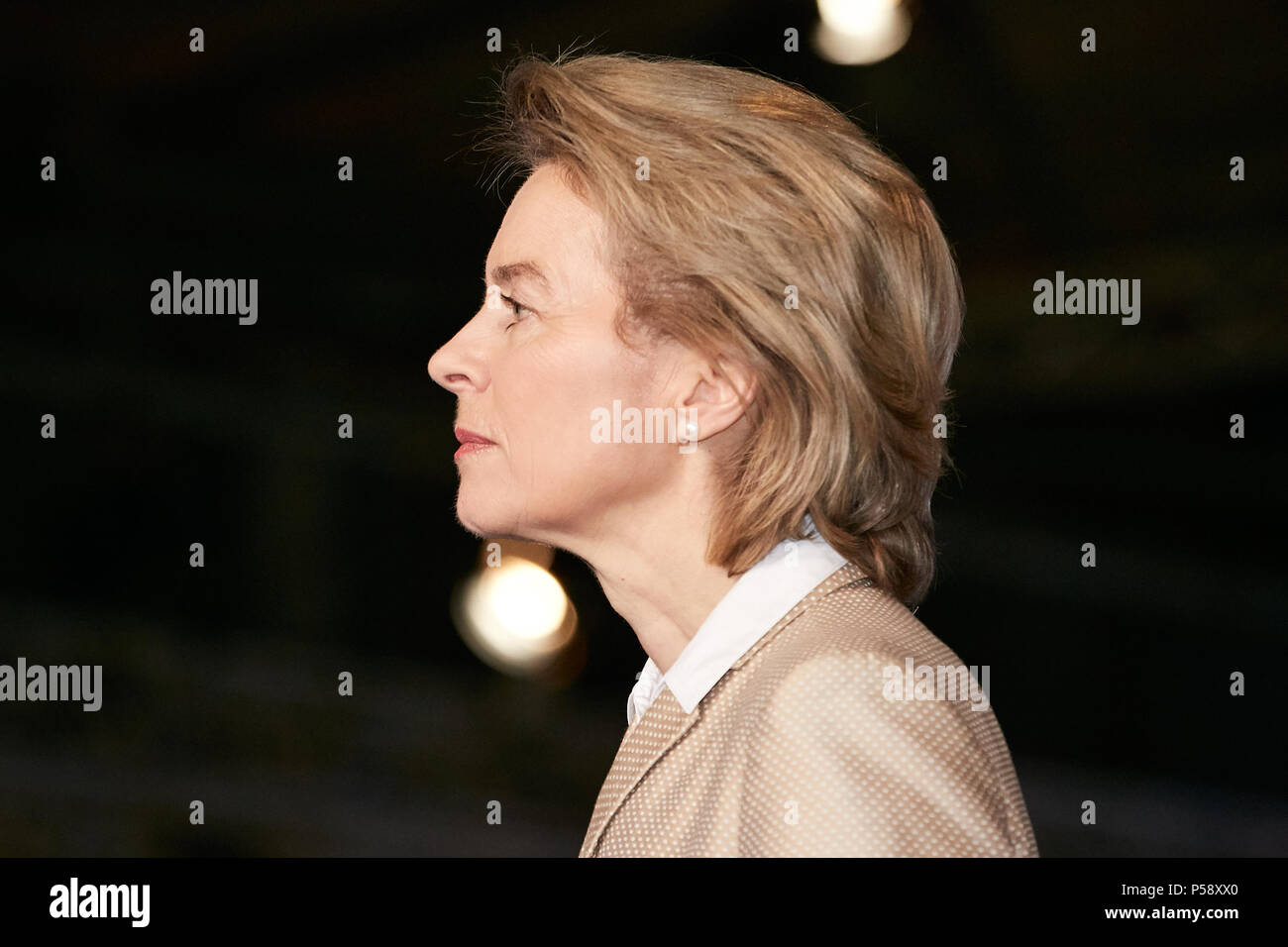 Berlino, Germania - Dott. med. Ursula von der Leyen al trentesimo federale congresso di partito della CDU. Foto Stock