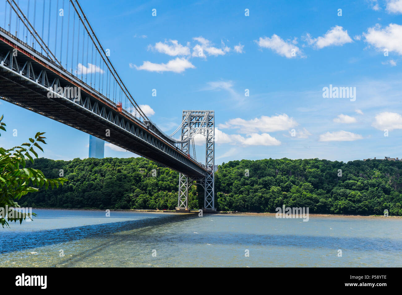 George Washington Bridge Foto Stock