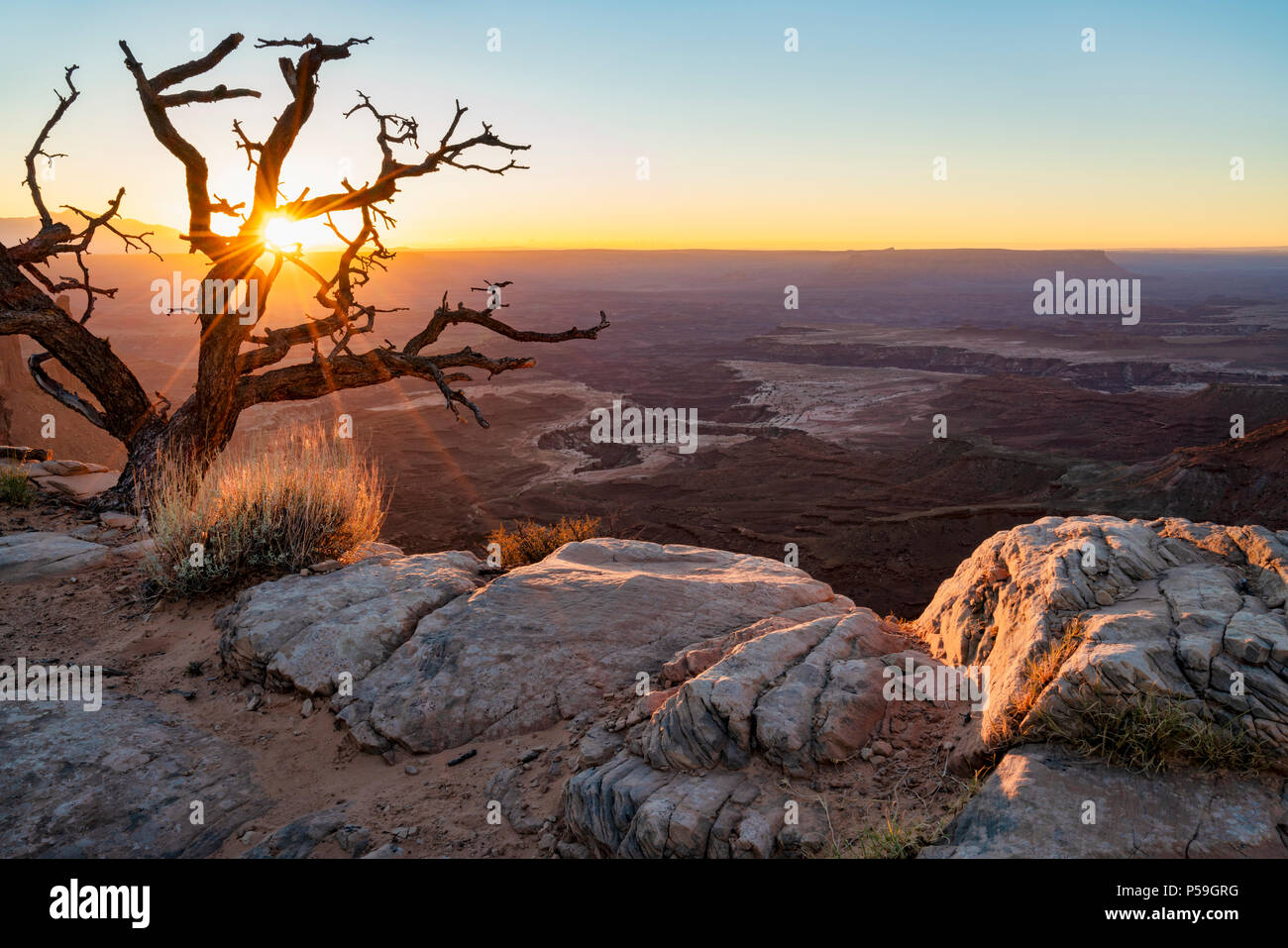 Il Parco Nazionale di Canyonlands Foto Stock