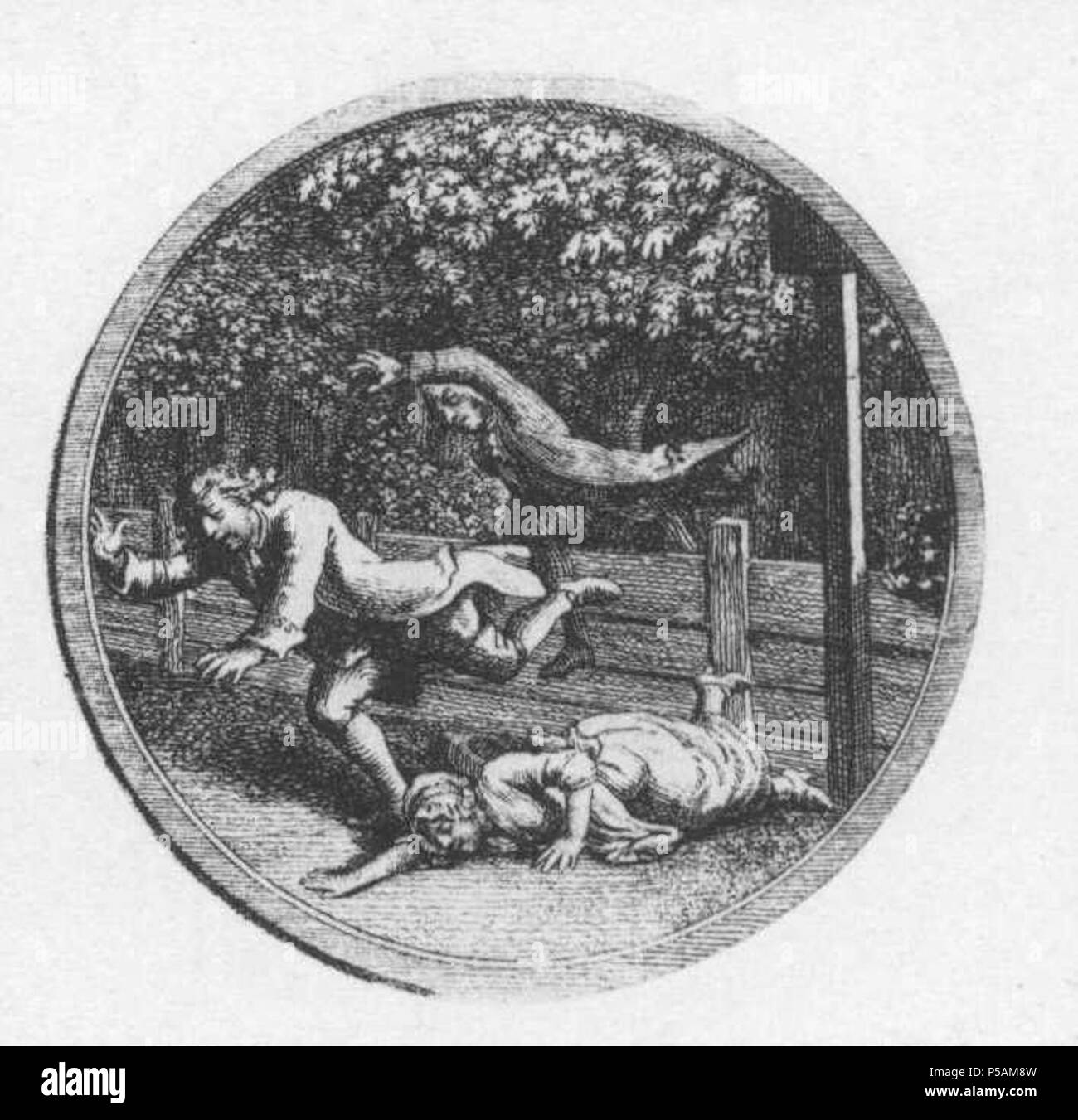 N/A. Deutsch: Titelvignette zu Hermes "Für Eltern und Ehelustige". Beschreibung (lt. Quelle) . Daniel Chodowiecki (1726-1801) nomi alternativi Daniel Nikolaus Chodowiecki Descrizione German-Polish pittore e incisore Data di nascita e morte 16 Ottobre 1726 7 febbraio 1801 Luogo di nascita e morte Gdask Berlino posizione di lavoro autorità di Berlino controllo : Q696720 VIAF:59092320 ISNI:0000 0001 2134 8231 ULAN:500014861 LCCN:N50038187 NLA:36058735 WorldCat 410 Daniel Chodowiecki Hermes Foto Stock