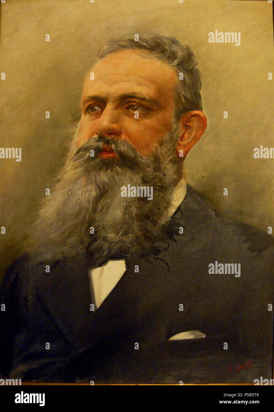 N/A. Italiano: Descrizione: Ritratto di Felice Bisleri, ad opera di Antonino Gandolfo Antonino Gandolfo (1841-1910) Descrizione pittore italiano Data di nascita e morte 28 Ottobre 1841 / 28 Novembre 1841 21 marzo 1910 Luogo di nascita e morte catania Catania competente controllo : Q599226 VIAF:192926748 ISNI:0000 0003 8530 7345 SUDOC:118598074 RKD:333730 Koninklijke:157849333 551 Felice Bisleri Foto Stock