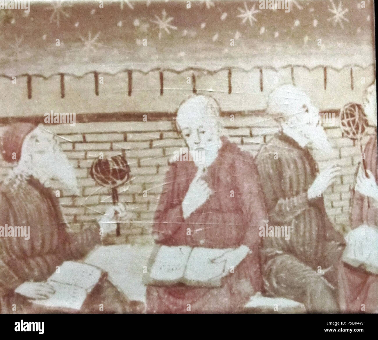 N/A. Inglese: Gli astronomi i dettagli dalla miscellanea Rothschild, Italia, 1470 . 8 agosto 2011. Sconosciuto 143 astronomo di dettaglio, miscellanea Rothschild Foto Stock