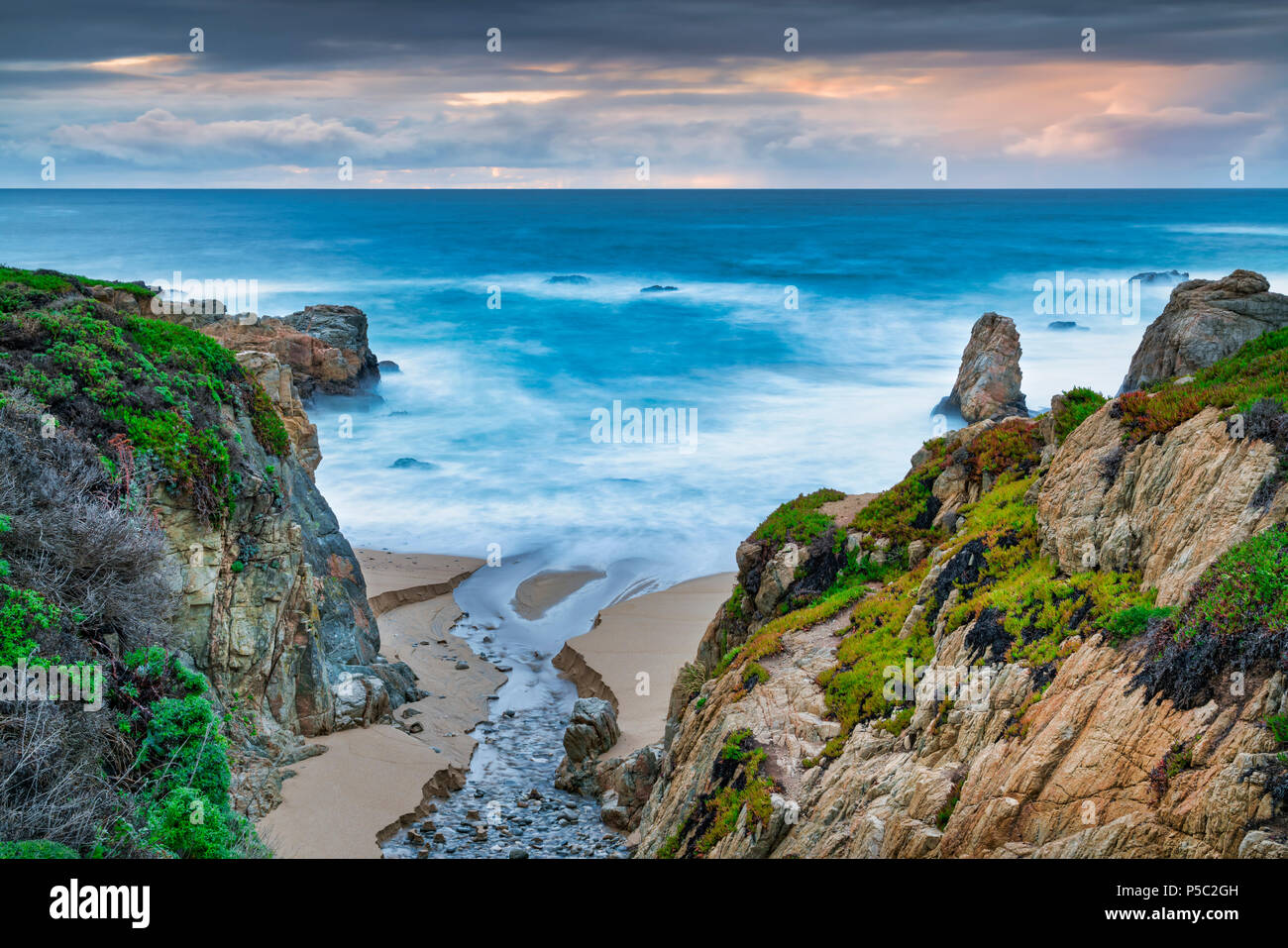 Costa della California Foto Stock