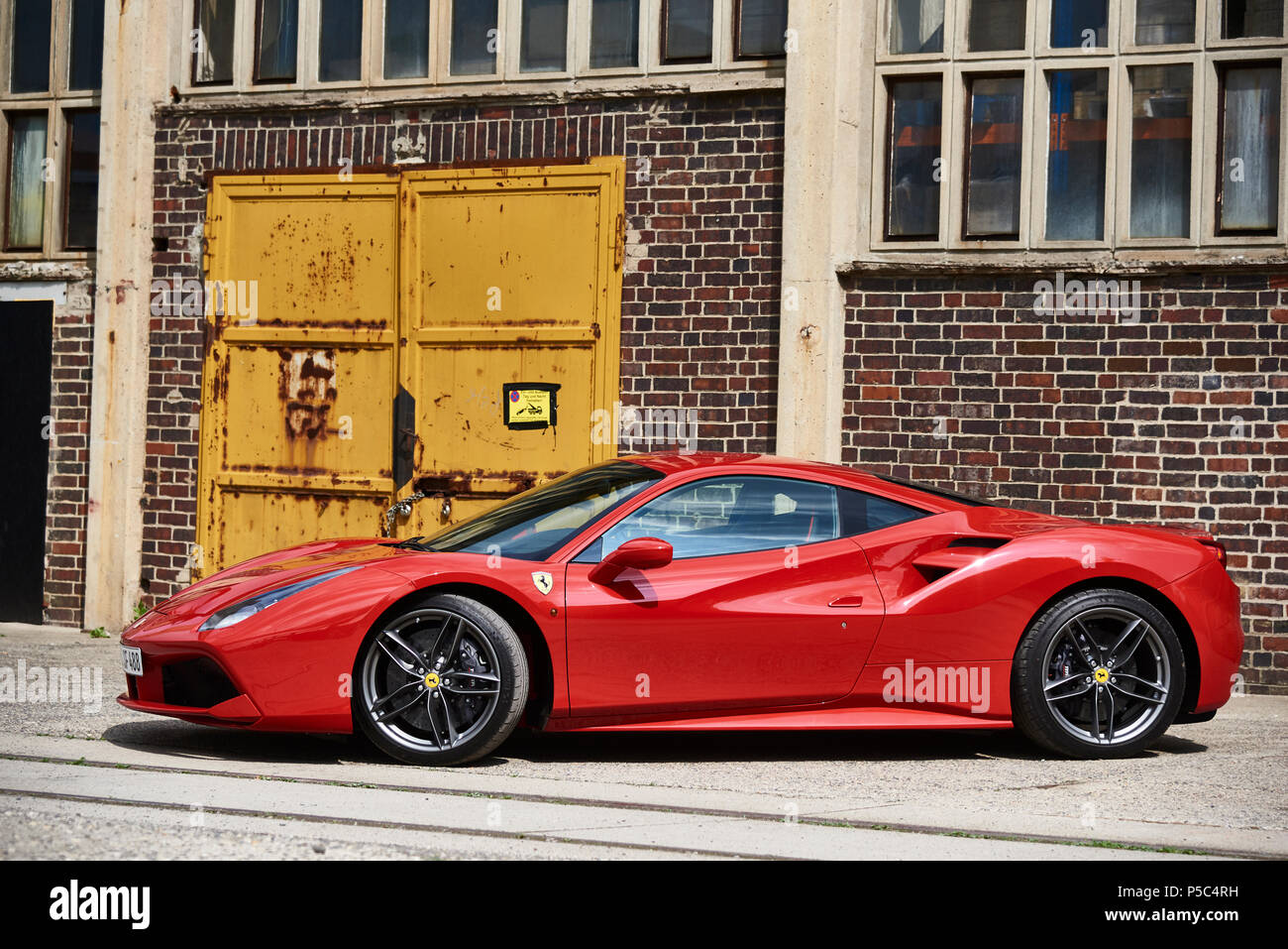 Ferrari 488 Italia,2018,auto sportiva Foto Stock