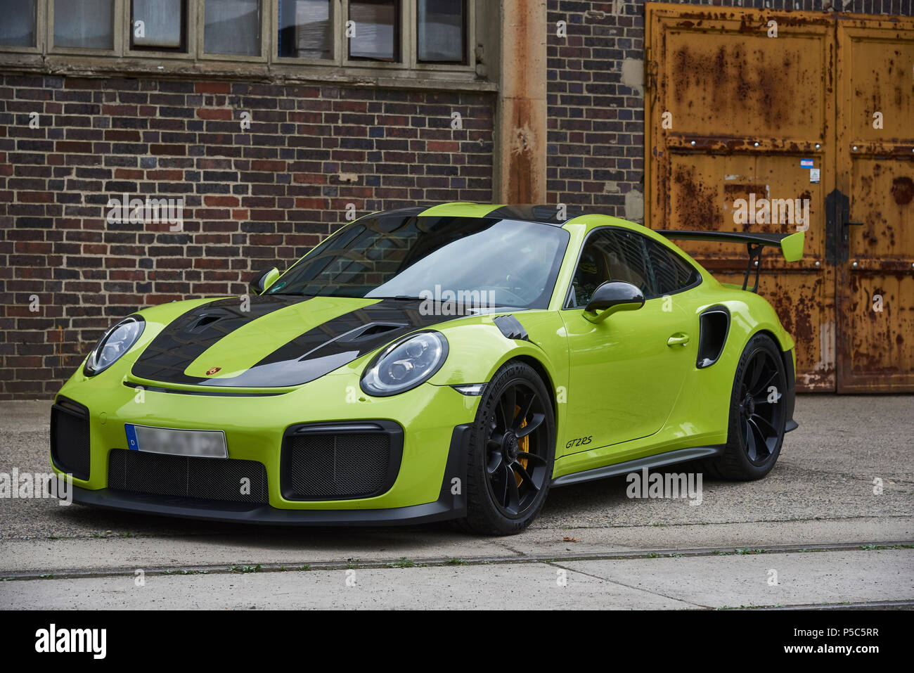 Porsche 991 GT2 RS, Tedesco sports car ,2018,limited edition Foto Stock