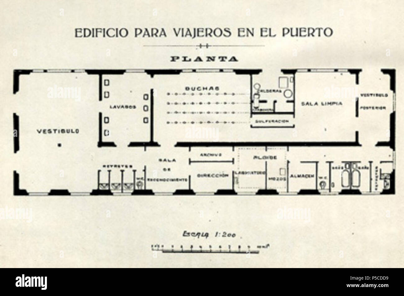 440 Desinfección Melilla Foto Stock