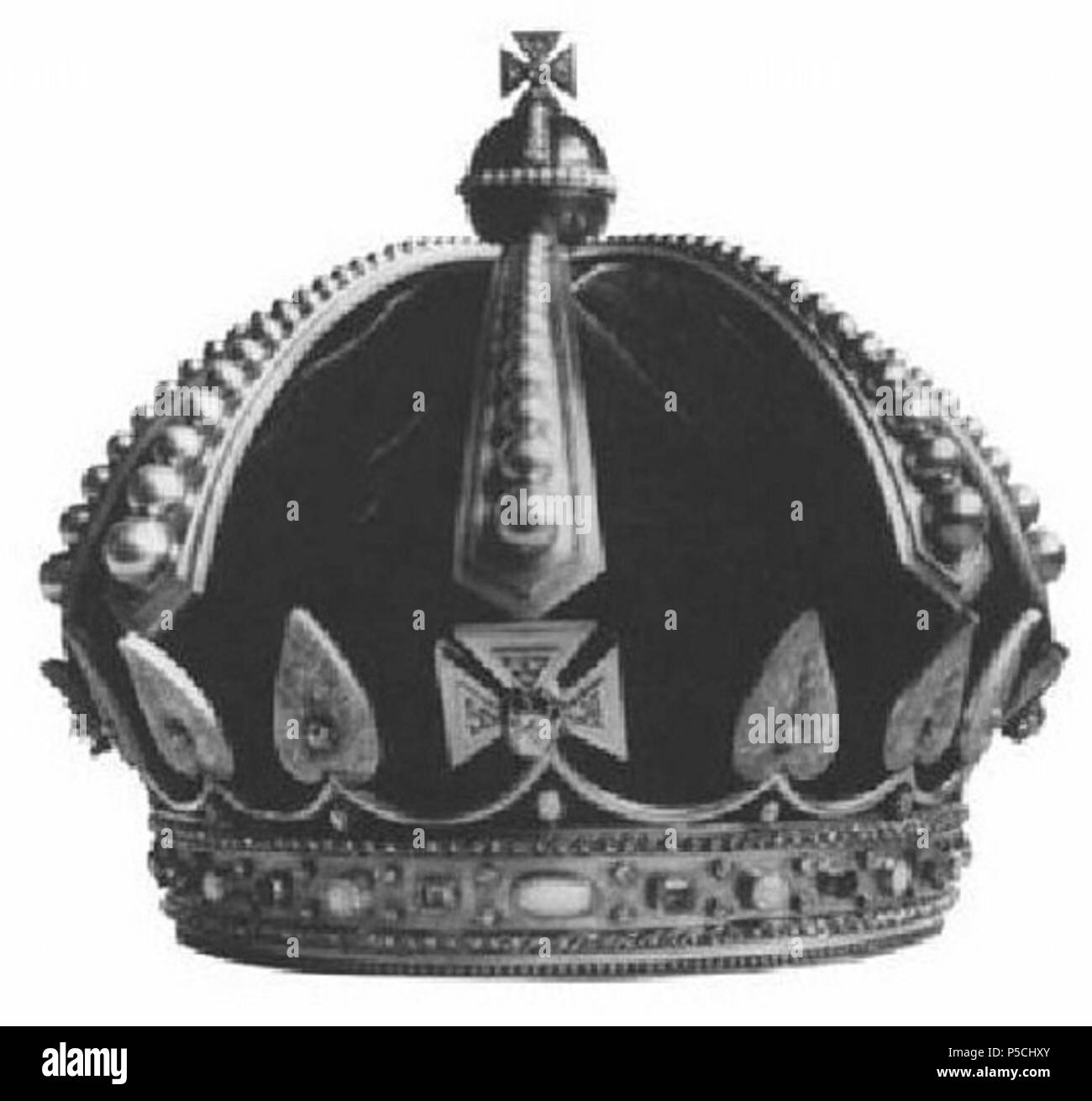 N/A. Inglese: Corona di Kapiolani. non dato. accreditato a Berenice P. Bishop Museum 392 corone di Kapiolani Foto Stock