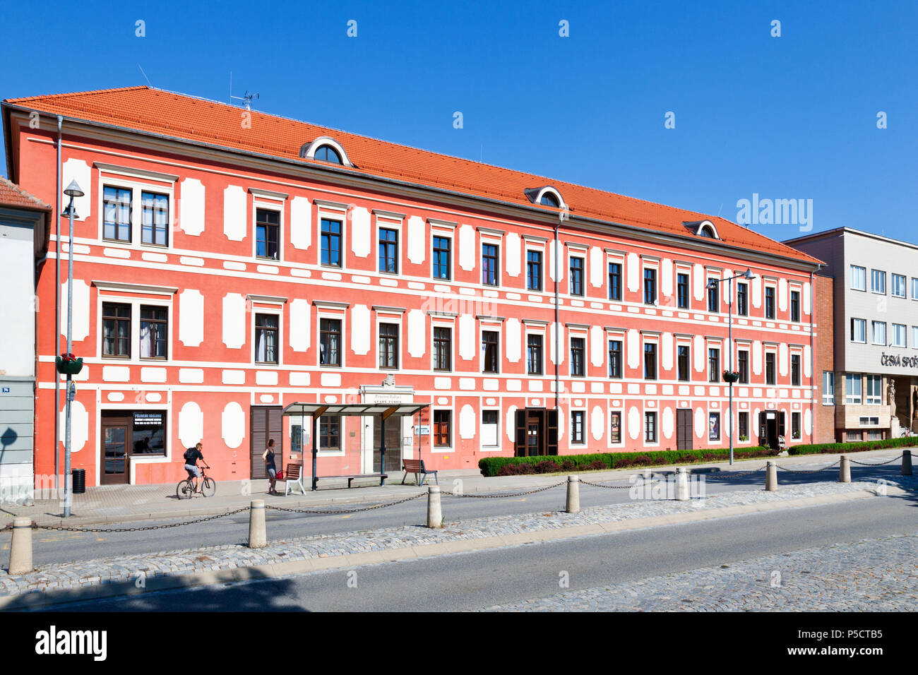 Zámek Starý, město Napajedla, Zlínský kraj, Česká republika / Antico castello città di Napajedla, Zlin regione Moravia del Sud, Repubblica Ceca Foto Stock