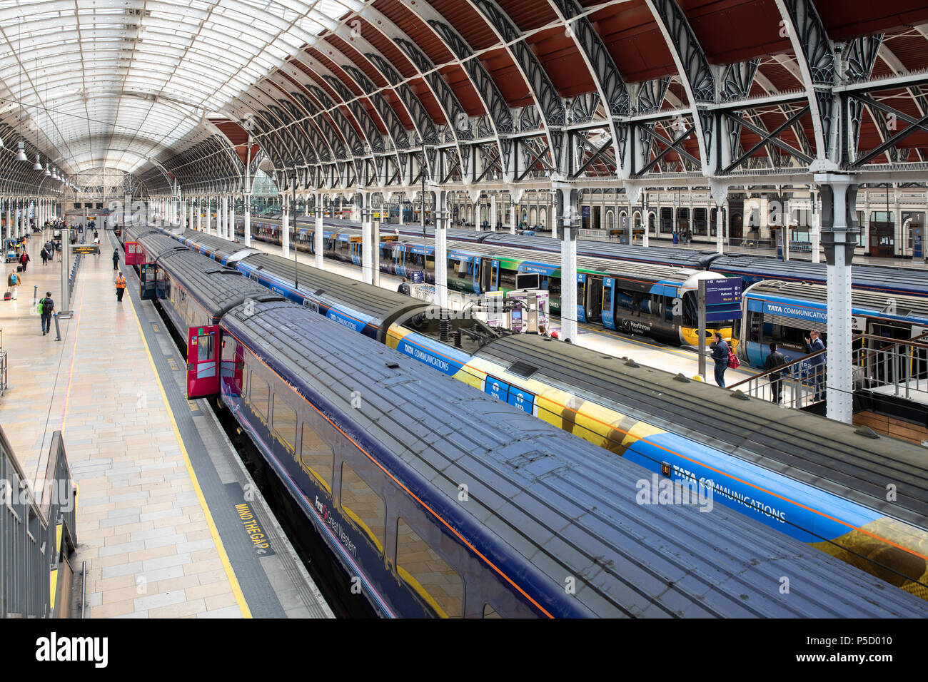 La stazione di Paddington, Foto Stock