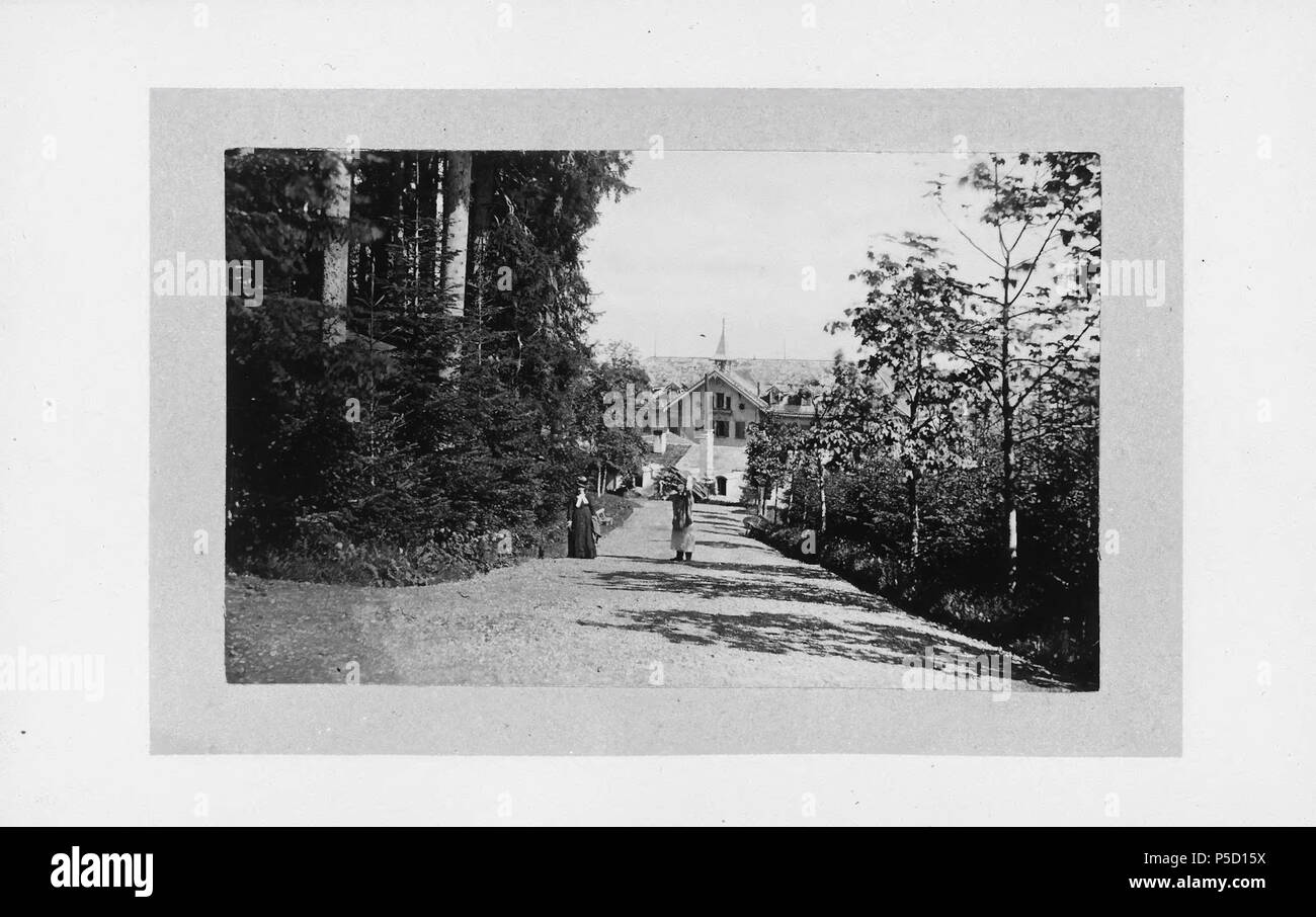 N/A. Français : Livre: 'souvenir des Bains du Gurnigel', Gurnigel, Suisse . 1860. M. Vollenweider & Fils, Berna 309 CH-NB - Souvenir des Bains du Gurnigel - nbdig-18288 - pagina 009 Foto Stock