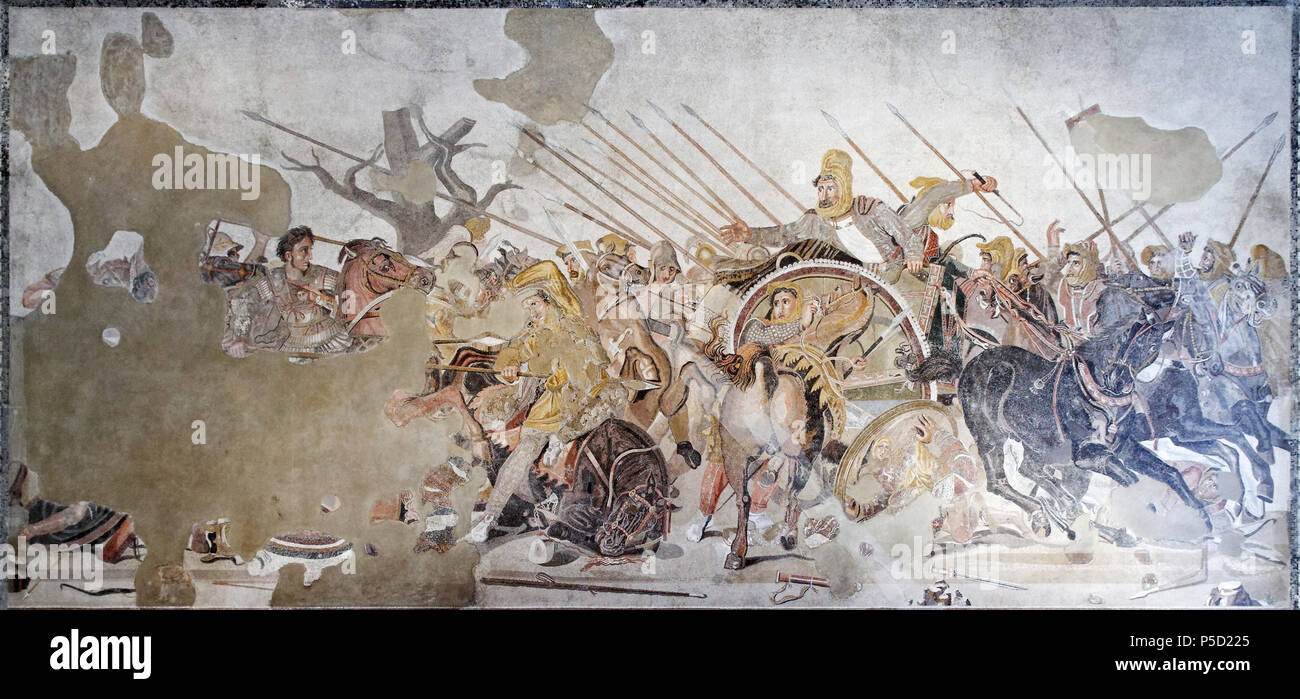 Inglese Cosiddetto Alexander Mosaico Italiano Cosidetto Mosaico