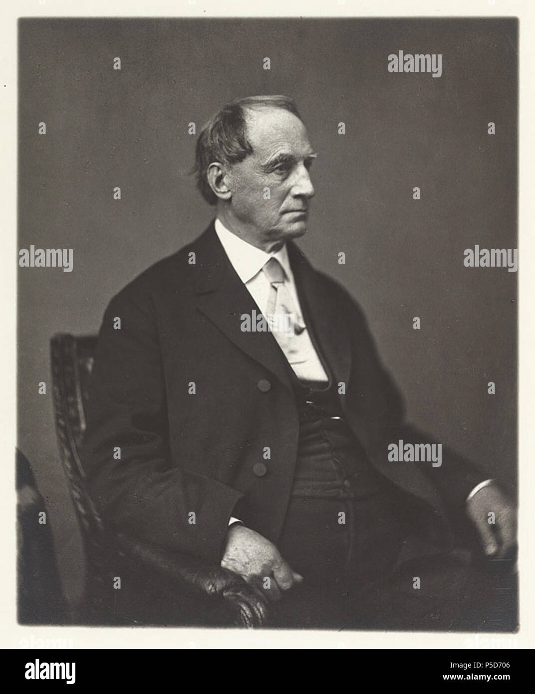 N/A. Inglese: tre quarti di lunghezza ritratto fotografico di statista americano e diplomatico Caleb Cushing (1800-1879) da Mathew B. Brady (1823-1896). Da Mathew Brady negativo. La cortesia della Harvard Law School Library presso la Harvard University di Cambridge, Massachusetts. Data sconosciuta. Mathew Brady (1822-1896) Descrizione del fotografo americano, fotografo di guerra, fotoreporter e giornalista Data di nascita e morte 18 Maggio 1822 15 gennaio 1896 Luogo di nascita e morte Warren County Manhattan periodo di lavoro dal 1844 fino a circa 1887 sede di lavoro la città di New York, Washington, D.C. Controllo dell'autorità : Foto Stock