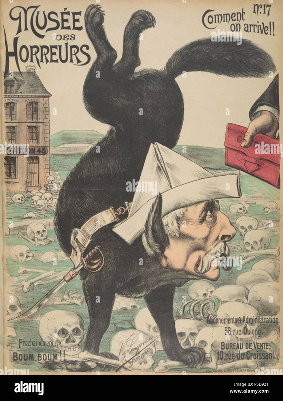 372 commentare arrivare - Musée des Horreurs 17 Foto Stock