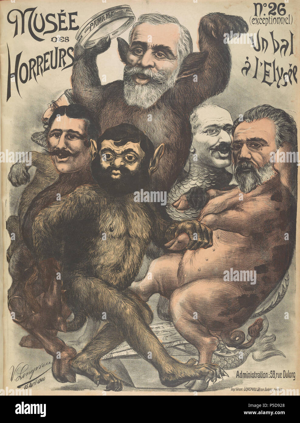 164 Bal à l'Elysée - Musée des horreurs 26 Foto Stock