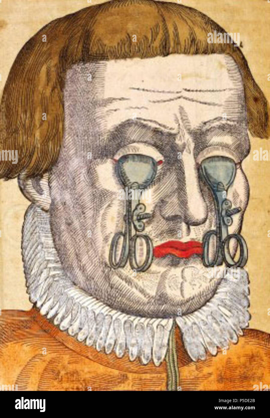 N/A. Ophthalmodouleia, p. 201v . 1583. Georg Bartisch (1535-1607) Descrizione medico tedesco Data di nascita e morte 1535 1607 Luogo di nascita e morte Königsbrück Dresden competente controllo : Q108791 VIAF: 2756676 ISNI: 0000 0000 6659 9176 LCCN: N84801781 GND: 124149286 SUDOC: 074649248 WorldCat 173 Bartisch-201v-col Foto Stock