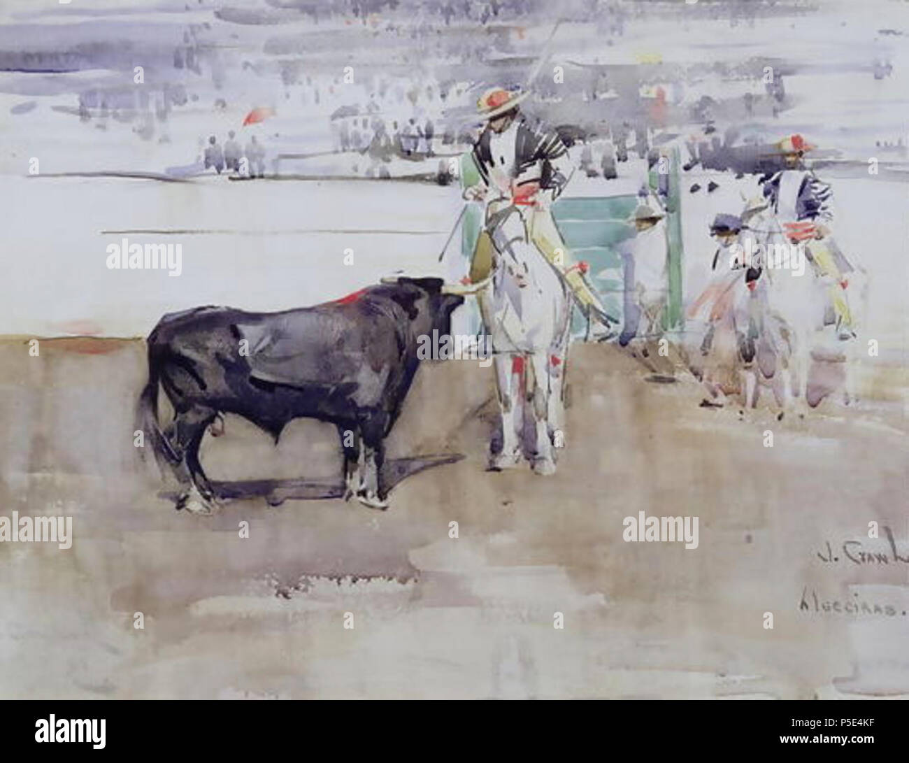 N/A. Inglese: La Plaza de Toros de las palomas, ufficialmente 'Monumental Las Palomas', è un anello di tauromachia si trova a Algeciras (Andalusia, Spagna) . 1891. Joseph Crawhall III (1861-1913) nomi alternativi Joseph Crawhall; Giuseppe Crowhall; Joseph E. Crawhall Descrizione British pittore quadri di animali e uccelli Glasgow Boys. Data di nascita e morte 20 Agosto 1861 24 Maggio 1913 Luogo di nascita e morte Morpeth London Authority control : Q1706796 VIAF:7668149919449906650009 ISNI:0000 0000 6675 0286 ULAN:500004212 LCCN:nr90018973 Oxford dict.:38946 WorldCat 84 Algeciras Bullring raccolto Foto Stock N/A. Inglese: La Plaza de Toros de las palomas, ufficialmente 'Monumental Las Palomas', è un anello di tauromachia si trova a Algeciras (Andalusia, Spagna) . 1891. Joseph Crawhall III (1861-1913) nomi alternativi Joseph Crawhall; Giuseppe Crowhall; Joseph E. Crawhall Descrizione British pittore quadri di animali e uccelli Glasgow Boys. Data di nascita e morte 20 Agosto 1861 24 Maggio 1913 Luogo di nascita e morte Morpeth London Authority control : Q1706796 VIAF:7668149919449906650009 ISNI:0000 0000 6675 0286 ULAN:500004212 LCCN:nr90018973 Oxford dict.:38946 WorldCat 84 Algeciras Bullring raccolto Foto Stock