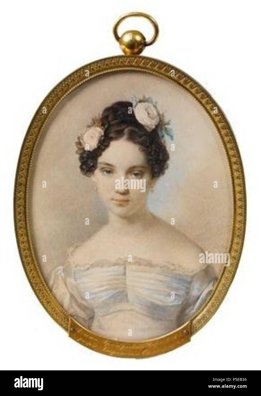 N/A. (1800-1832), . 1821. Pyotr Fyodorovich Sokolov (1791-1848) nomi alternativi : Inglese: Pyotr Fyodorovich Sokolov Descrizione aquarellist russo Data di nascita e morte 1791 15 agosto 1848 (3 agosto 1848 nel calendario giuliano) Luogo di nascita e morte Mosca : , , , sede di lavoro autorità di Mosca controllo : Q1994515 VIAF:79468966 ISNI:0000 0000 6684 619X ULAN:500120924 WGA:SOKOLOV, Pyotr Fyodorovich GND:122673646 503 Elena Chertkova da Sokolov Foto Stock