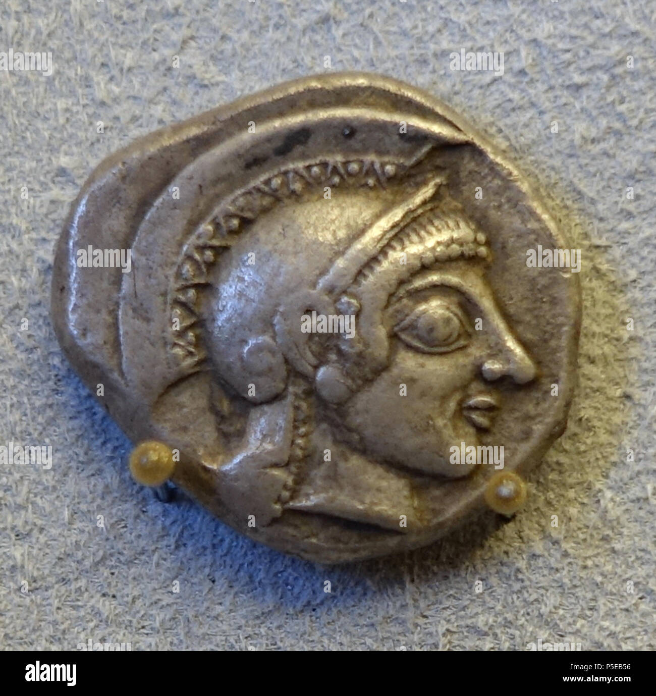 N/A. Inglese: presentano nell'Bode-Museum, Berlino, Germania. Questo lavoro è in quanto l'artista morì più di cento anni fa. La fotografia è stata ammessa nel museo senza restrizione. 12 novembre 2014, 09:06:34. Daderot 469 dracme, Atene, c. 500 BC - Bode-Museum - DSC02579 Foto Stock