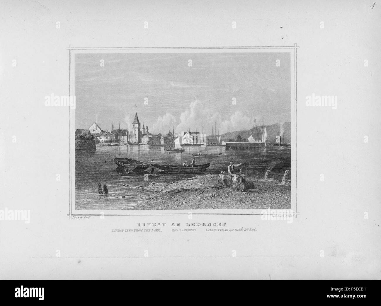 315 CH-NB-Album : Mit schweizerischen und ausländischen Ansichten--nbdig-18629-page003 Foto Stock