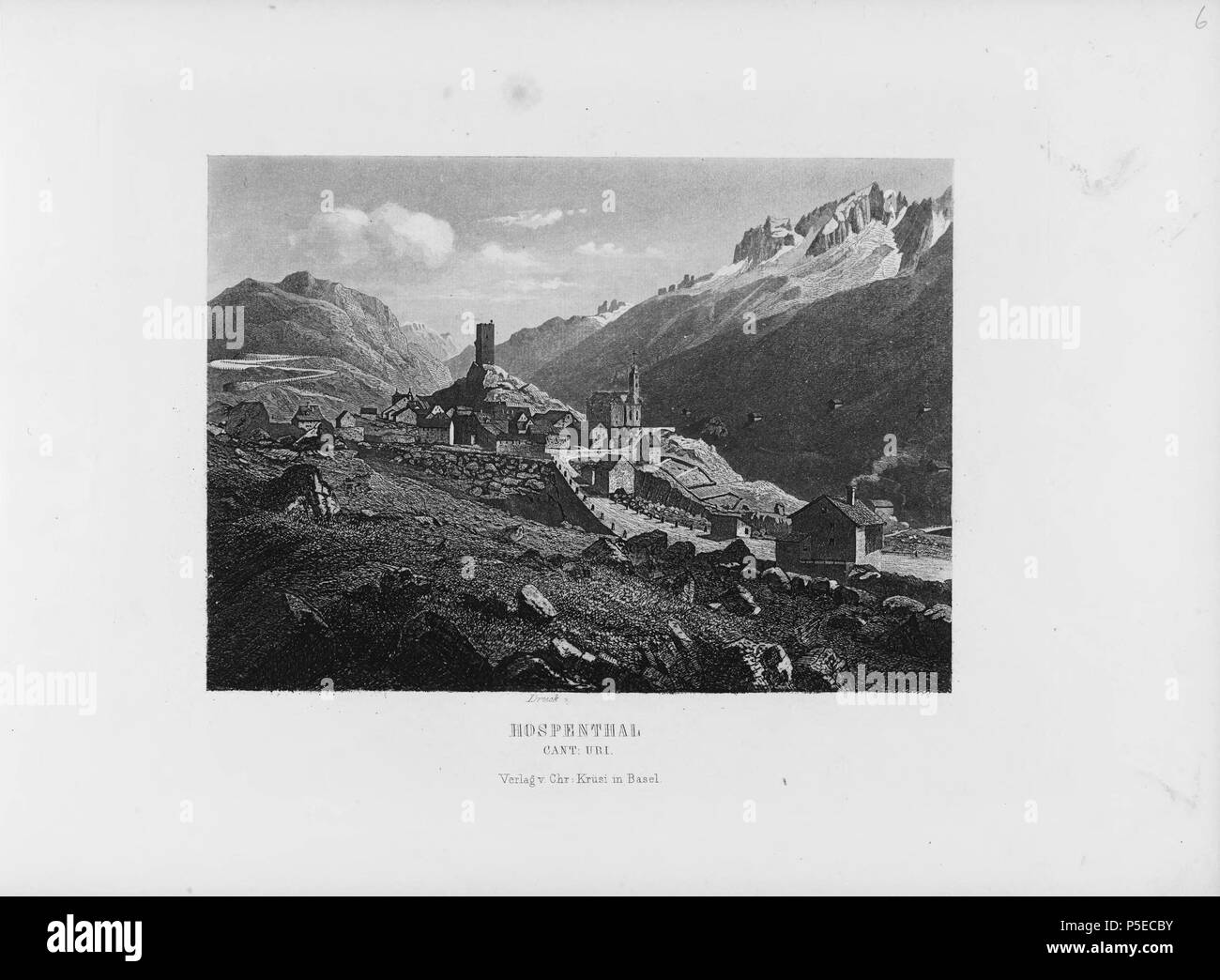 315 CH-NB-Album : Mit schweizerischen und ausländischen Ansichten--nbdig-18629-page013 Foto Stock