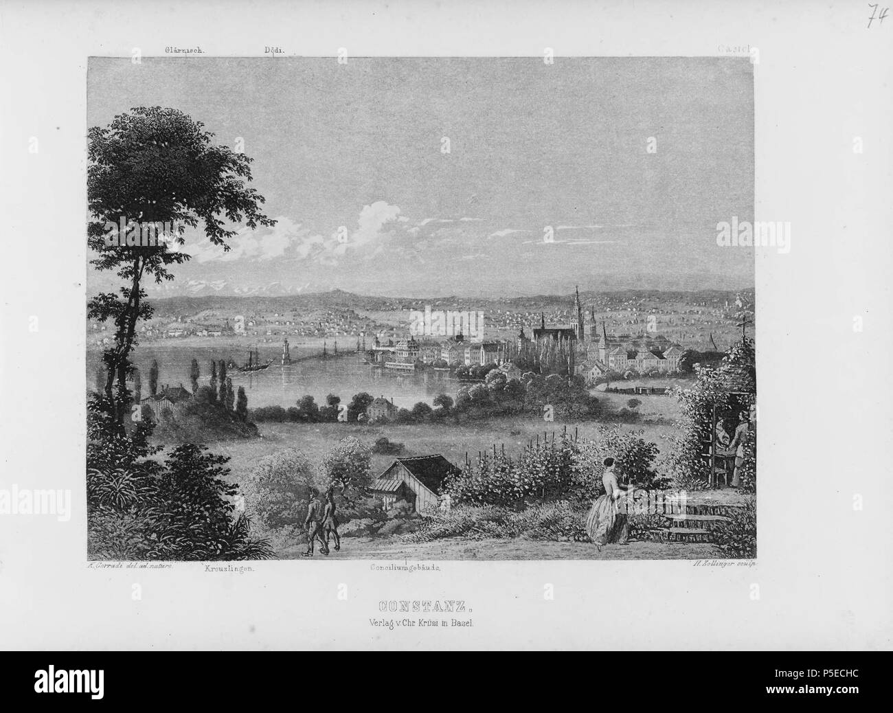 315 CH-NB-Album : Mit schweizerischen und ausländischen Ansichten--nbdig-18629-page149 Foto Stock