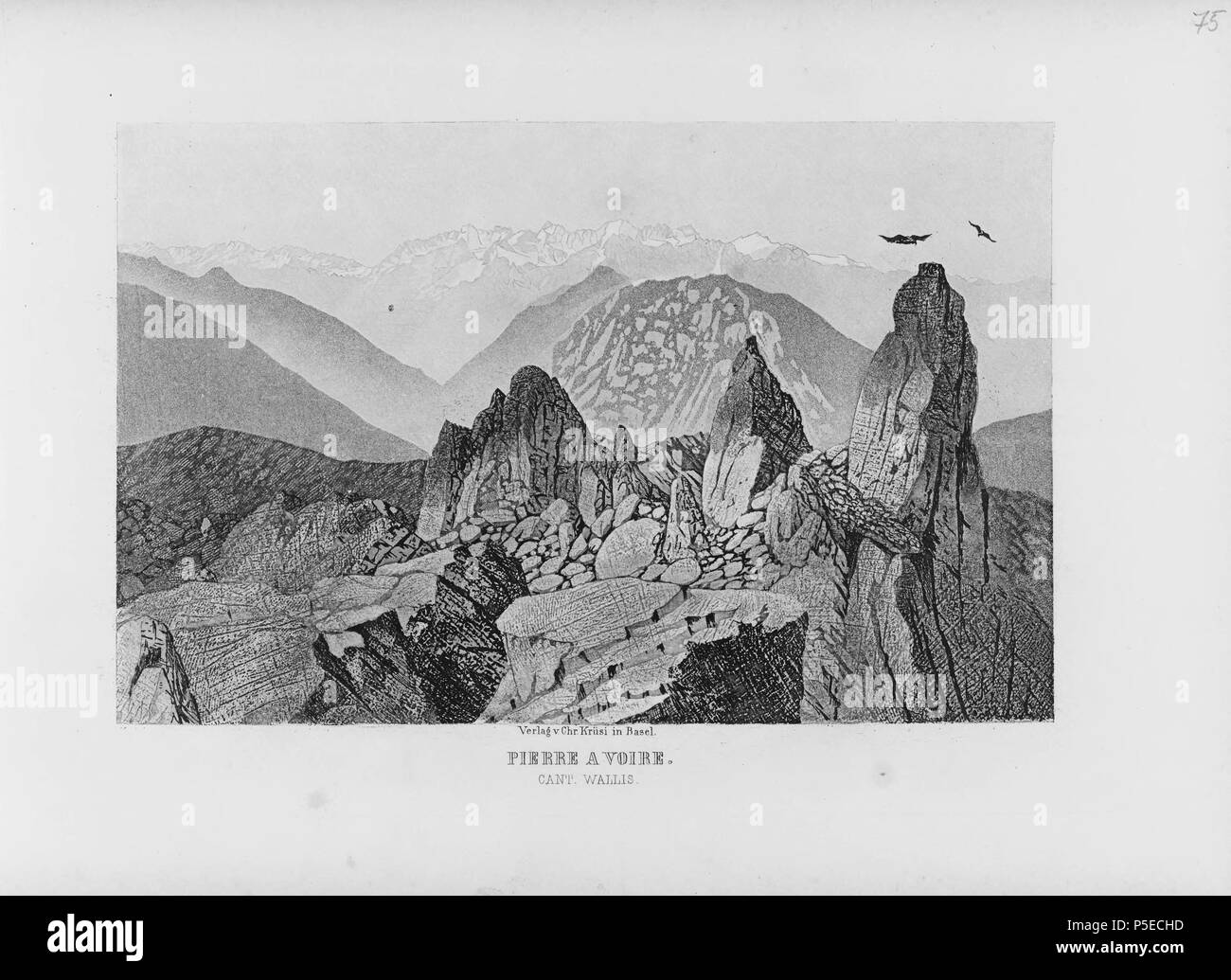 315 CH-NB-Album : Mit schweizerischen und ausländischen Ansichten--nbdig-18629-page151 Foto Stock