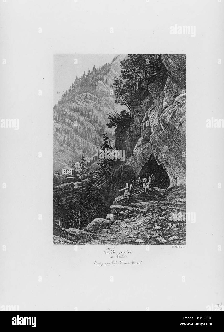 315 CH-NB-Album : Mit schweizerischen und ausländischen Ansichten--nbdig-18629-page159 Foto Stock