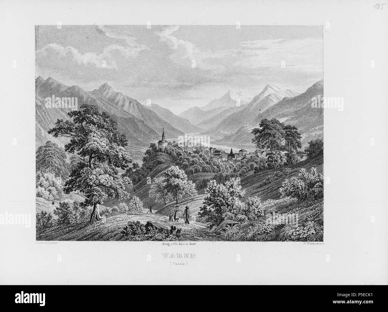 315 CH-NB-Album : Mit schweizerischen und ausländischen Ansichten--nbdig-18629-page211 Foto Stock