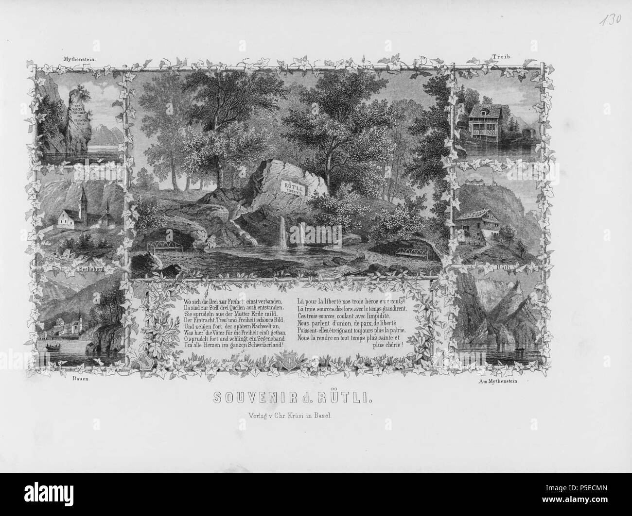 315 CH-NB-Album : Mit schweizerischen und ausländischen Ansichten--nbdig-18629-page261 Foto Stock