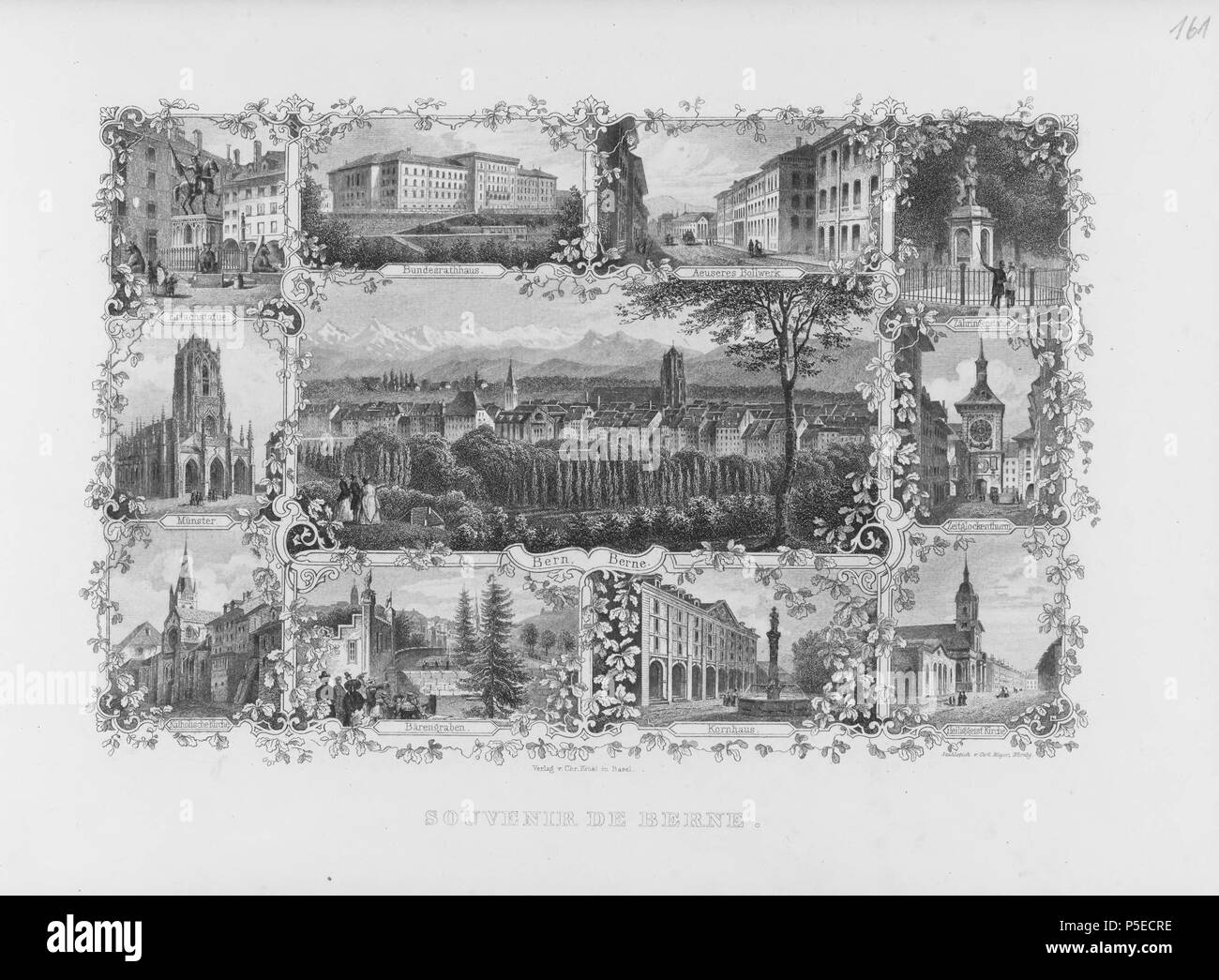 316 CH-NB-Album : Mit schweizerischen und ausländischen Ansichten--nbdig-18629-page323 Foto Stock