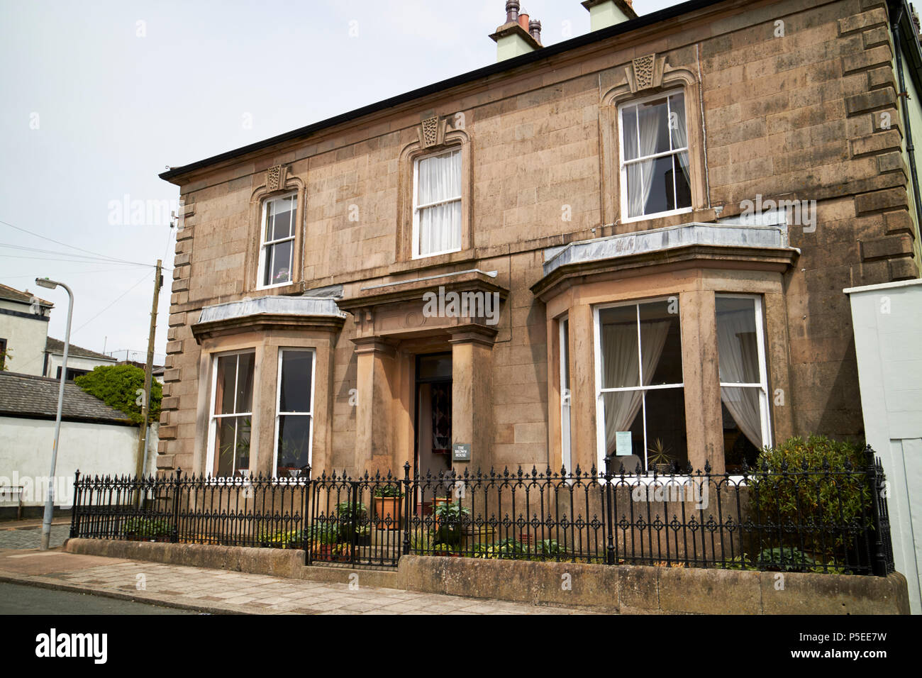 La casa marrone fleming luogo Maryport Cumbria Inghilterra England Regno Unito Foto Stock
