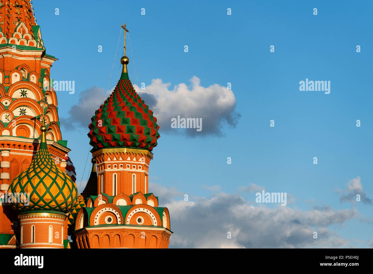 San Basilio nella cattedrale di Mosca del quadrato rosso Foto Stock
