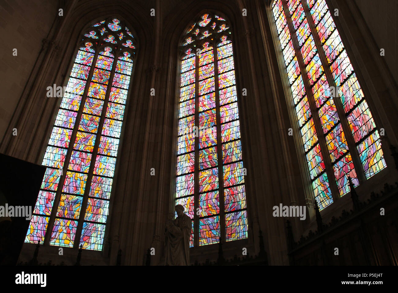 La Cattedrale Saint-Pierre-et-Saint-Paul a Nantes (Francia). Foto Stock