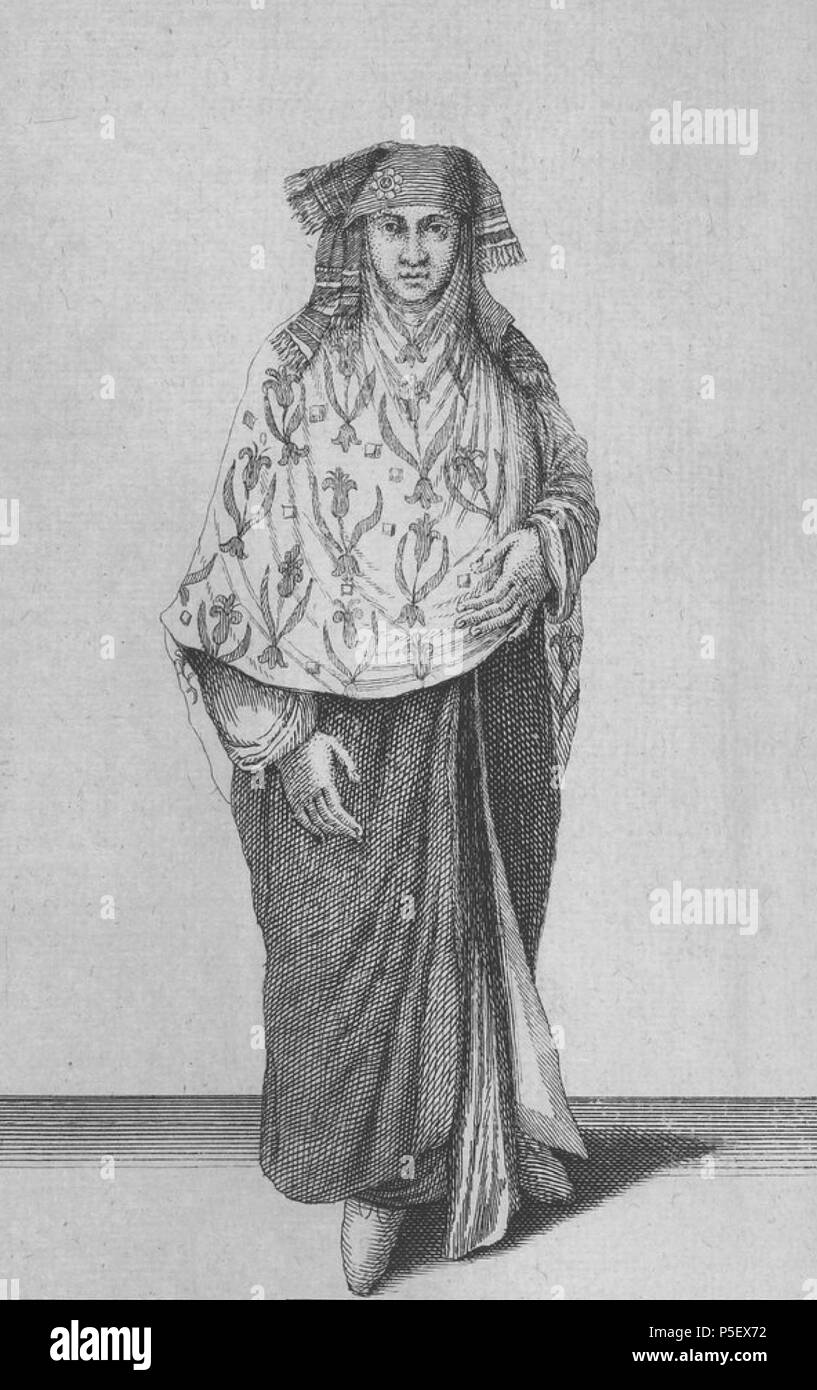 N/A. Inglese: Dogane: Zarathushti abbigliamento femminile in Safavid Persia. : . 1600s. Jean Chardin (1643-1713) nomi alternativi Joan Chardin, Jean-Baptiste Chardin, Sir John Chardin Descrizione esploratore Francese e storico della data di nascita e morte 26 novembre 1643 26 gennaio 1713 Luogo di nascita e morte Parigi Londra sede di lavoro Parigi, Iran, India, Parigi, Smirne, Costantinopoli, Crimea, penisola, Caucasia, Antioquia, Georgia, Isfahan, India, Paris, London Authority control : Q714834 VIAF:49223162 ISNI:0000 0001 0898 3265 LCCN:N82080215 NLA:35027406 Aprire Libreria:OL4714402UN MONDO Foto Stock