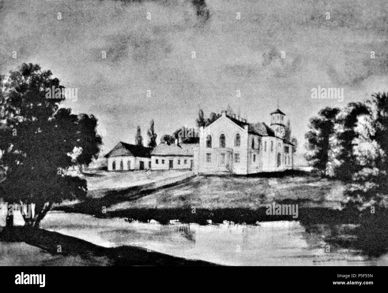 N/A. Pittore polacco e compositore N/A 437 Derazhya palas Foto Stock N/A. Pittore polacco e compositore N/A 437 Derazhya palas Foto Stock