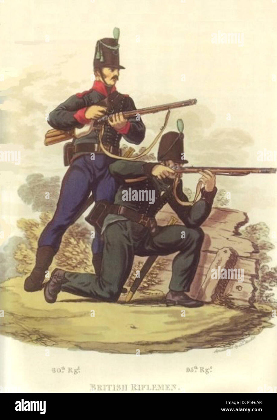 N/A. British fucilieri Fonte : propria collezione Fair use Motivazione : per essere usato per riferirsi al Royal Giacche Verdi (fucili) Museo, il reggimento discendente. . Questo file è privo di informazioni sull'autore. 236 fucilieri britannici Foto Stock