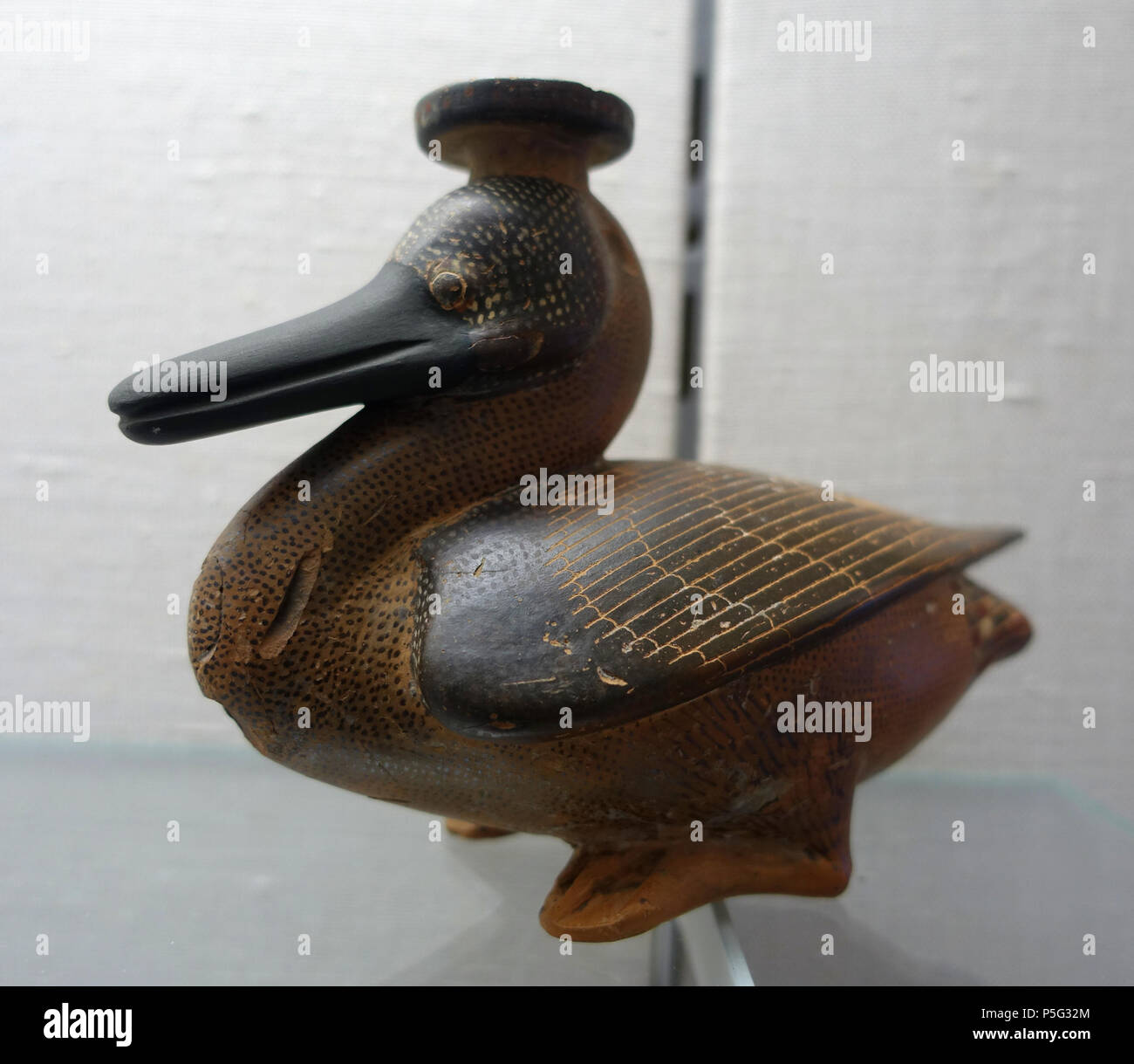 484 Duck, Rodi, c. 580 BC, L 148 - Martin von Wagner Museum - Würzburg, Germania - DSC05748 Foto Stock