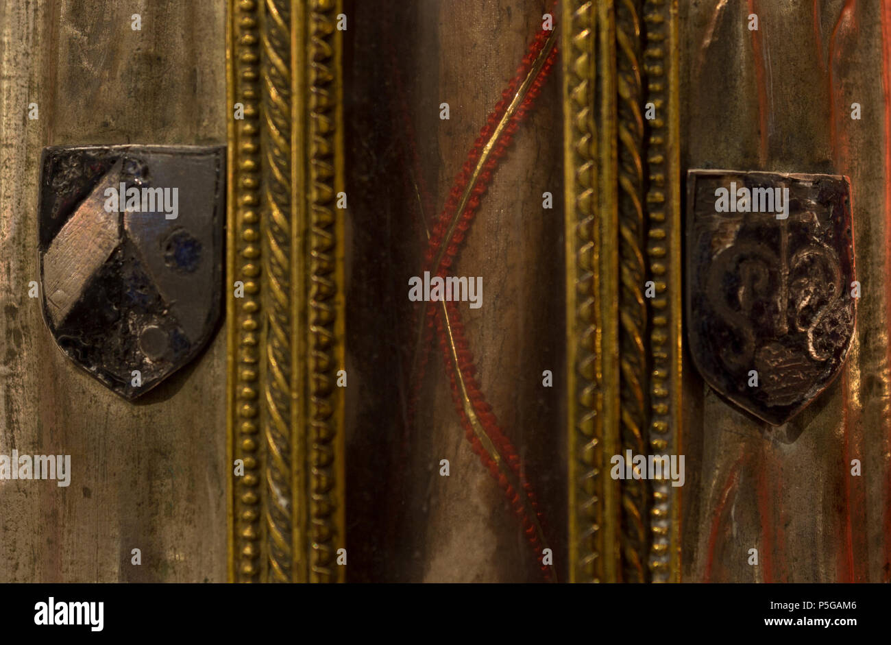 229 Bras-reliquaire de Sainte Ursule (1509), détail Foto Stock