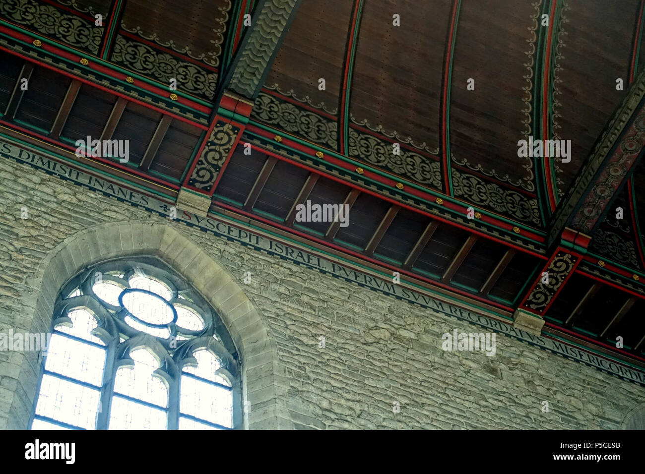 N/A. Inglese: Chiesa interni - La Cambre Abbey - Bruxelles, Belgio. 21 aprile 2016, 05:43:19. Daderot 346 interno della chiesa - La Cambre Abbey - Bruxelles, Belgio - DSC07988 Foto Stock
