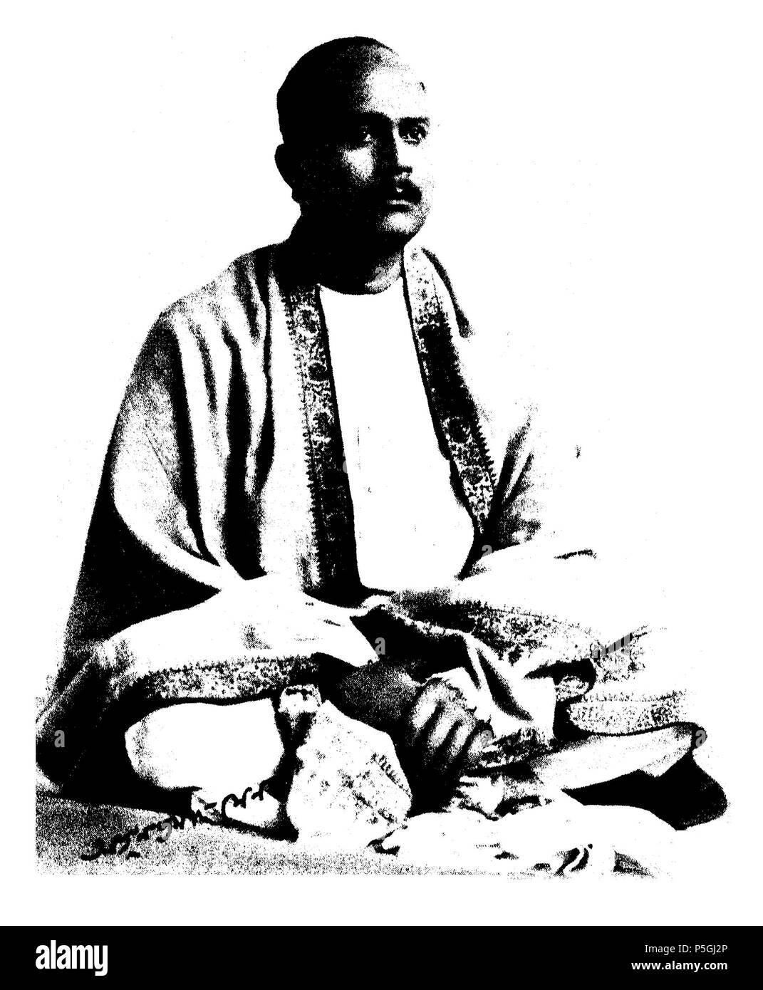 N/A. Inglese: una foto autografata di fornitura ATUL Prasad Sen . Data sconosciuta, ma il o prima del 1931. Fornitura Atul Prasad Sen 46 una foto autografata di fornitura ATUL Prasad Sen Foto Stock