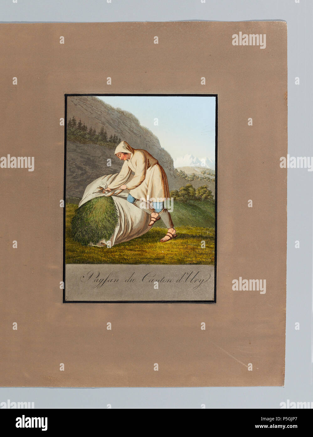 296 CH-NB - Collezione Gugelmann - GS-GUGE-120-8 Foto Stock