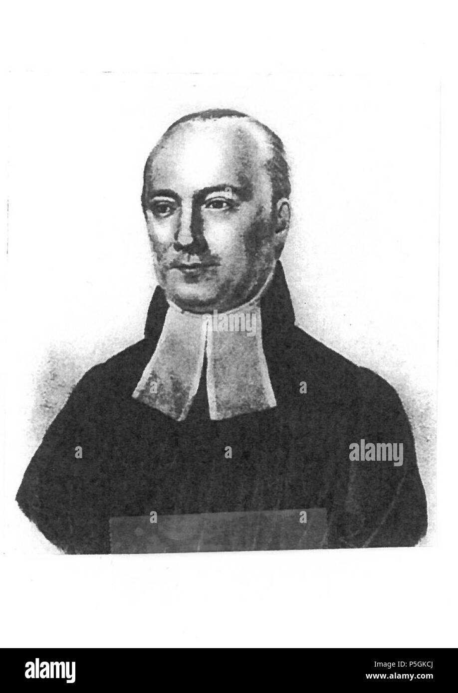 N/A. Deutsch: Der Frankfurter lutherische Geistliche Alexander Stein. prima del 1833. Unknown 81 Alexander Stein (1789-1833) Foto Stock